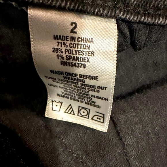 Aeropostale Aero Cheeky Short Shorts Distressed - Picture 3 of 5